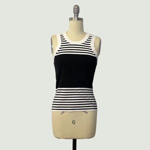 Tanya Taylor - Bonnie Striped Knit Sweater Tank Top - NWT